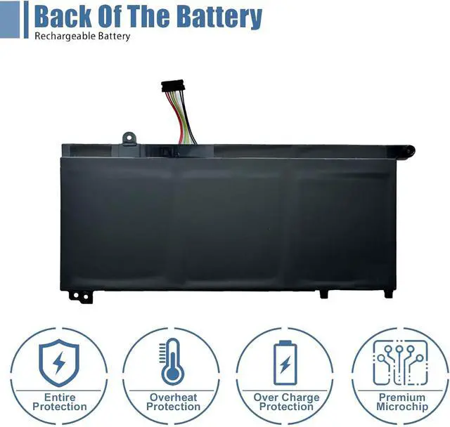 Alt view image 4 of 5 - L19L3PDA L19C3PDA Laptop Battery Replacement for Lenovo ThinkBook 14 G2 ITL are 14 G3 ACL 14 G4 ABA 15 G2 ITL are 15 G3 ACL 15 G4 ABA Series L19D3PDA L19M3PDA 11.52V 45Wh 3907mAh