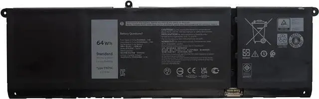 Main image of TN70C G91J0 V6W33 Laptop Battery Compatible with Dell 3510 3511 3515 5310 5410 5418 5510 5515 5518 Latitude 3320 3520 3420 Vostro 3510 3515 3511 5510 5410 Series(15.2V 64Wh)