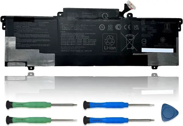 Main image of C31N1914 Laptop Battery Replacement for Asus ZenBook 13 UX425UG ZenBook 14 UX435EA UX435EAL UX435EG UX435EGL UM425QA UM425QA-KI072T UM425UAZ Series 0B200-03730100 11.61V 63Wh 5427mAh