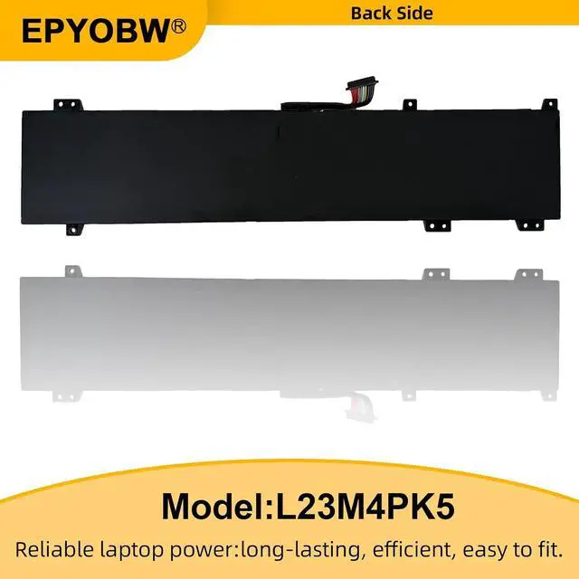 Alt view image 5 of 5 - L23M4PK5 Laptop Battery 80Wh 5182mAh 15.44V Compatible with Lenovo Legion 5 16IRX9 Series SB11M64607 5B11M64613 L23X4PK5 SB11M64605 5B11M64609 L23D4PK5 SB11M64611 5B11M64606