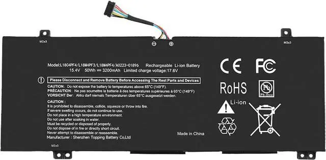 Main image of L18C4PF4 Laptop Battery Replacement for Lenovo Ideapad C340-14API C340-14IWL C340-14IML S540-14API S540-14IML S540-14IWL Flex-14API Flex-14IML L18M4PF4 L18M4PF3 L18C4PF3 5B10T09081