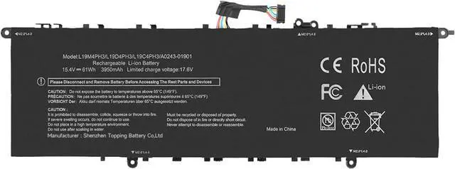 Main image of L19M4PH3 Laptop Battery for Lenovo Ideapad Yoga Slim 7 Pro 14ARH5 14ITL5 14ACH5 14IHU5 L19D4PH3 L19C4PH3 SB10Z49516 5B10Z49518 SB10Z49515 5B10Z49514 SB10Z49517 5B10Z49519