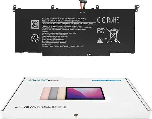 Main image of B41N1526 Battery Replacement for ASUS ROG Strix GL502 GL502V GL502VT GL502VT-1A GL502VT-DS74 GL502VM-FY039T FX502VM FX60VM FX502VM-AS73 FX502VM-FY361T ROG S5 S5V S5VM 0B200-01940000 Laptop Battery