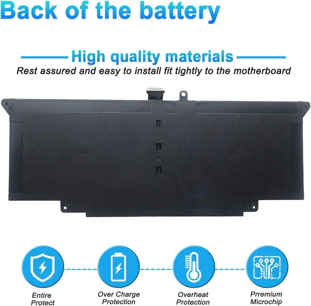 Alt view image 4 of 7 - 52Wh JHT2H Laptop Battery for Dell Latitude 7310 7410 Series