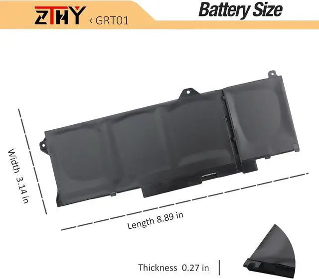 Alt view image 7 of 7 - 64Wh GRT01 Laptop Battery Replacement for Dell Latitude 5421 5431 5521 5531