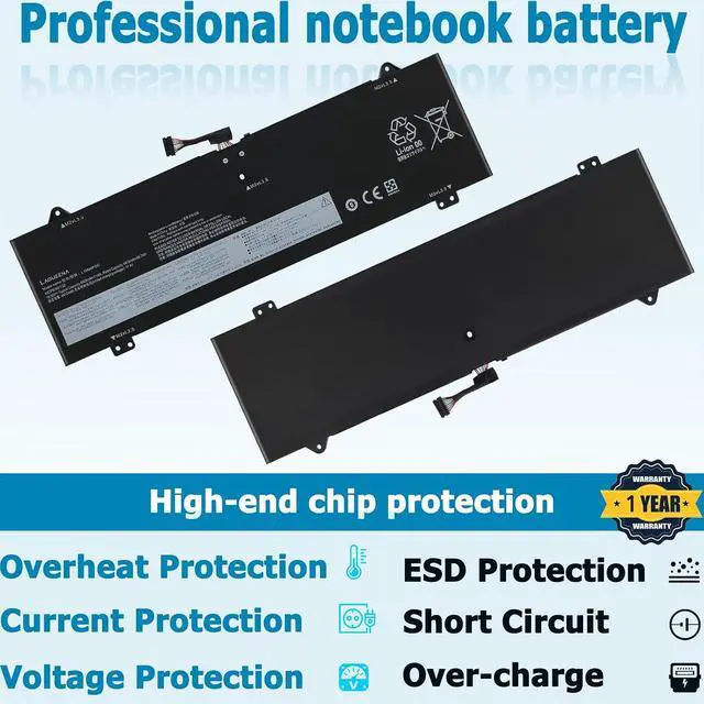 Alt view image 3 of 7 - L19M4PDC 71Wh Laptop Battery Compatible with Lenovo Ideapad Yoga 7-14ITL5 7-15ITL5 Series L19C4PDC L19L4PDC SB10Z26483 5B10Z26482 5B10Z2648 SB10Z26481 SB10Z26486 5B10Z26479