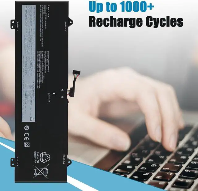 Alt view image 5 of 7 - L19M4PDC 71Wh Laptop Battery Compatible with Lenovo Ideapad Yoga 7-14ITL5 7-15ITL5 Series L19C4PDC L19L4PDC SB10Z26483 5B10Z26482 5B10Z2648 SB10Z26481 SB10Z26486 5B10Z26479