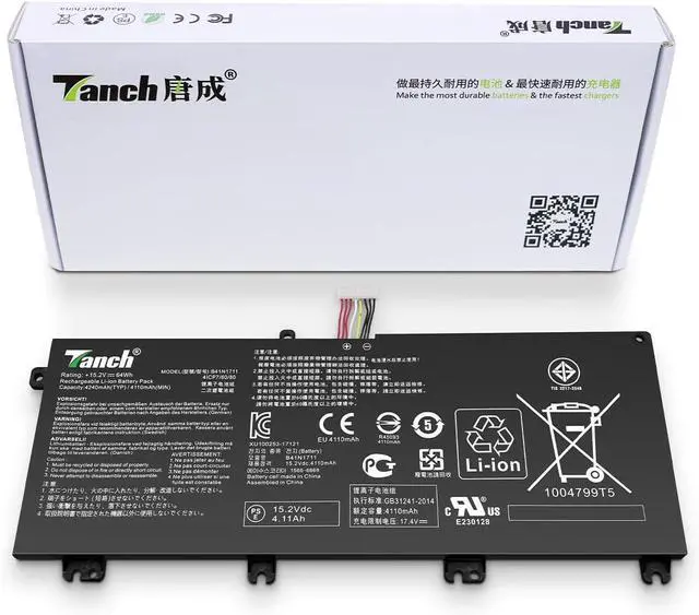 Main image of Tanch Genuine B41N1711 0B200-02730100 0B200-03050000 0B200-03050100 B41Bn95 4ICP7/60/80 B41Bn9H Laptop Battery for Asus fx63vm FX63VD FX63V FX63VD7300 FX63VD7700 FX705GM FX503VD 15.2V 4240mAh 64W
