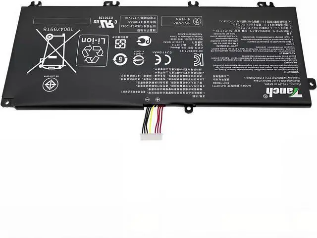 Alt view image 3 of 7 - Tanch Genuine B41N1711 0B200-02730100 0B200-03050000 0B200-03050100 B41Bn95 4ICP7/60/80 B41Bn9H Laptop Battery for Asus fx63vm FX63VD FX63V FX63VD7300 FX63VD7700 FX705GM FX503VD 15.2V 4240mAh 64W