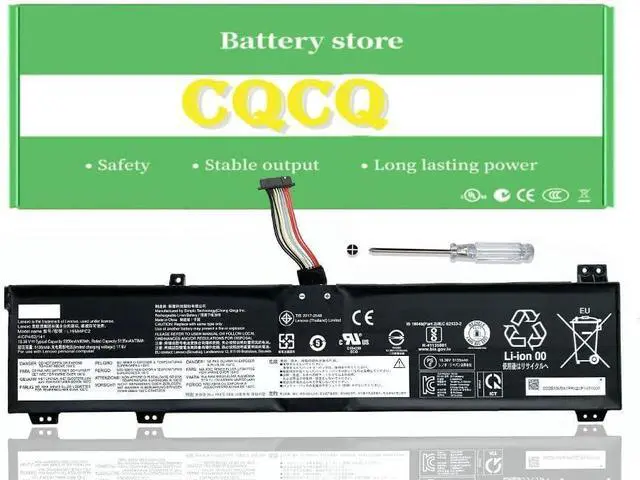 Main image of CQCQ L19C4PC2 L19M4PC2 SB10W86197 SB10W86199 Battery for Lenovo Legion 5-17IMH05 5-17IMH05H Legion 7-15IMH05 7-15IMHG05 Series (15.4V 80Wh/5335mAh)