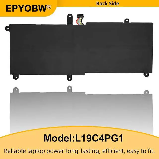 Alt view image 6 of 6 - L19C4PG1 Laptop Battery 46Wh Compatible with Lenovo ThinkPad 11E Yoga Gen 6th 20SE 20SF Series SB10T83125 5B10W13882 L19M4PG1 SB10T83124 5B10W13881