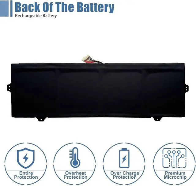 Alt view image 4 of 6 - L13M4P02 Laptop Battery Replacement for Lenovo Erazer Y50 Y50-70 Y50-80 Y50P Y50P-70 Y70 Y70-70 Series 7.4V 54Wh 7400mAh