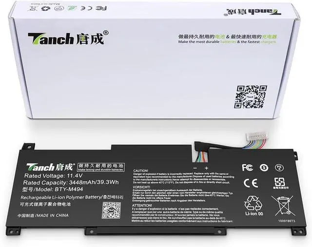 Main image of Tanch Genuine BTY-M494 Laptop Battery Replace for Msi Modern 14 C12M 15(B12M) 14 C11M 14 C13M Modern 15 A11M 15 A5M 11.4V 3448mAh 39.3W