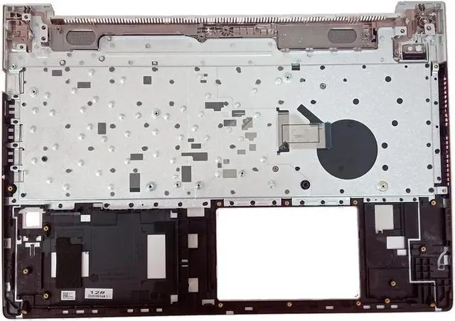 Alt view image 3 of 7 - L45091-001 Replacement for HP Probook 450 455R G6 450 455 G7 Laptop Upper case Palmrest Assembly Part with Non-Backlit US Keyboard Silver