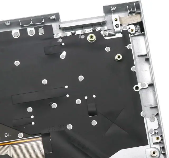 Alt view image 6 of 7 - BestParts Silver Palmrest with Backlit Keyboard Assembly Replacement for Dell Inspiron 15 3520 3525 3530 3535 (with USB-C), US Laytout, P/N: G8XT0