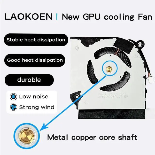 Alt view image 7 of 7 - New Replacement Cooling Fans for Acer Nitro 5 (2020) N20C1 AN515-55 AN515-45 AN517-52 AN517-41 AN515-56 -57 AN515-57-55RY AN515-55-50V2 AN515-55-72ST AN515-55-75BM AN515-55-59TA AN515-45-R7WA Laptop