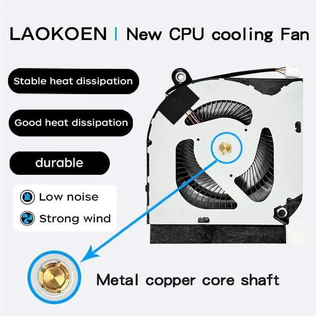 Alt view image 6 of 7 - New Replacement Cooling Fans for Acer Nitro 5 (2020) N20C1 AN515-55 AN515-45 AN517-52 AN517-41 AN515-56 -57 AN515-57-55RY AN515-55-50V2 AN515-55-72ST AN515-55-75BM AN515-55-59TA AN515-45-R7WA Laptop