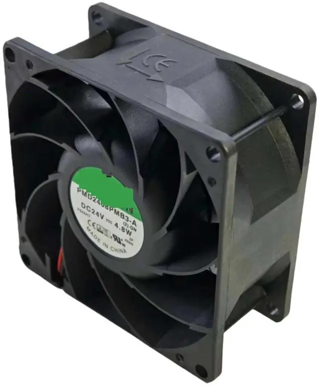 Alt view image 3 of 4 - Laptop Parts for SUNON PMD2408PMB3-A 8025 24V DC Cooling Fan 80x80x38mm 59.5CFM 4200RPM Airflow & Pressure, Ball Bearing
