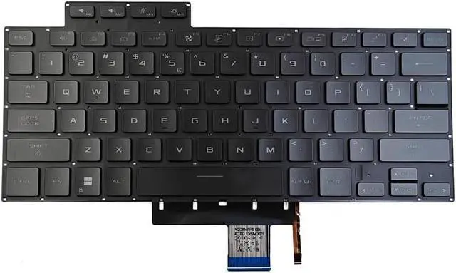 Alt view image 2 of 3 - Replacement Keyboard for Asus ROG Flow X16 GV601RE GV601RW GV601RM Laptop