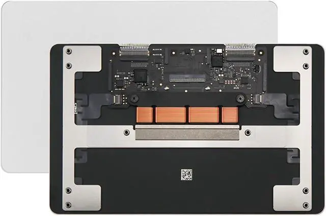 Alt view image 2 of 7 - A3240 Trackpad Replacement for MacBook Air (Retina,13-inch,M4,2025) Force Touch Touchpad with Cable 661-50124 821-04848-A EMC 8781 (Not fit to A2681) (Silver)