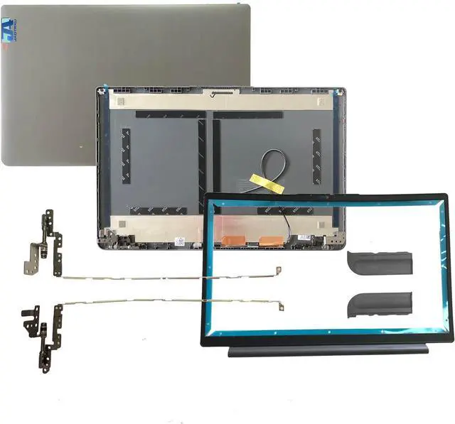 Main image of 5CB1B60414 Replacement Laptop LCD Back Cover with Hinge Cover Set and LCD Bezel Hinges for Lenovo ideapad 3-15ITL6 3-15ALC6 3 15IAU7 3 15ABA7 3-15ADA6 Sliver