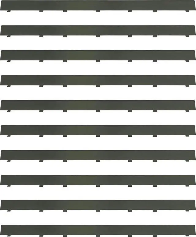 Main image of 10 PCs LCD Hinge Cover Replacement for HP Chromebook 11 11A G8 EE TPN-Q232 Laptop Clip Trim Strip Cap Case L89769-001 Gray