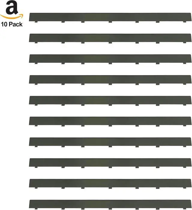 Alt view image 6 of 7 - 10 PCs LCD Hinge Cover Replacement for HP Chromebook 11 11A G8 EE TPN-Q232 Laptop Clip Trim Strip Cap Case L89769-001 Gray
