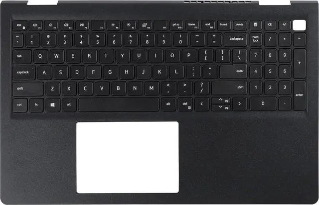 Main image of 05MD22 Upper Case Palmrest with Non-Backlit Keyboard Replacement for Dell Inspiron 15 3511 3520 3525 3530 3510 3515, USB Type-C, 5MD22 for Black Top Cover Laptop