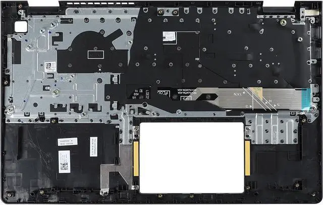 Alt view image 4 of 7 - 05MD22 Upper Case Palmrest with Non-Backlit Keyboard Replacement for Dell Inspiron 15 3511 3520 3525 3530 3510 3515, USB Type-C, 5MD22 for Black Top Cover Laptop