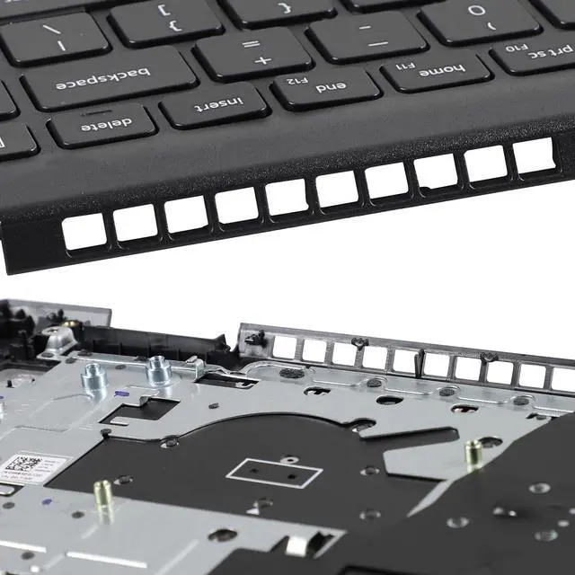 Alt view image 7 of 7 - 05MD22 Upper Case Palmrest with Non-Backlit Keyboard Replacement for Dell Inspiron 15 3511 3520 3525 3530 3510 3515, USB Type-C, 5MD22 for Black Top Cover Laptop