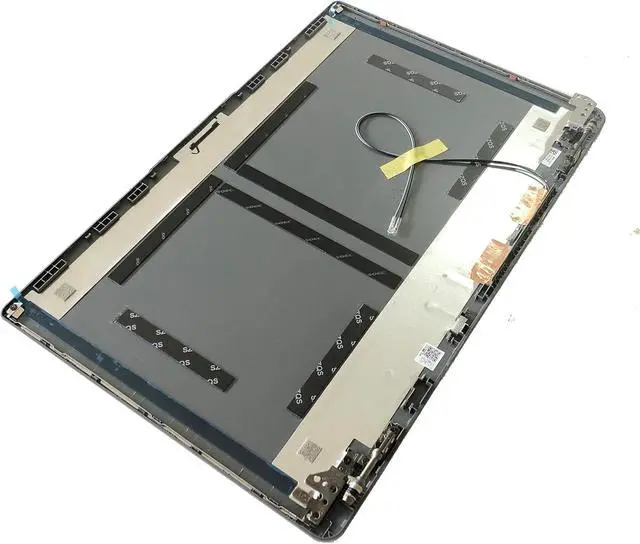 Alt view image 5 of 6 - 5CB1B60414 5H50S29002 5B30S18993 5CB1C17342 Replacement for Lenovo ideapad 3-15ITL6 3-15ADA6 3-15ALC6 3 15IAU7 3 15ABA7 Laptop LCD Back Cover with Hinges and Front Bezel Frame and Hinges Cover Sliver