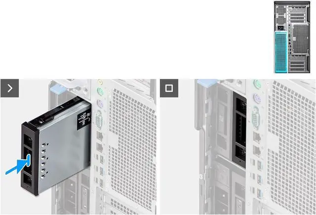 Alt view image 3 of 5 - Deal4GO M.2 SSD Drive Bay Carrier Flexbay Module DPWC700 JX33G 66XHV 5C9PM for Dell Precision 7960 7920 7820 7875 7865 5860 5820 7690
