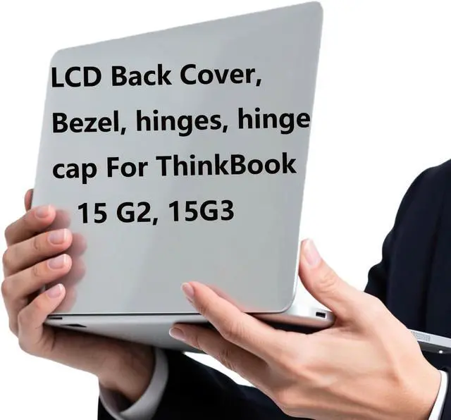 Alt view image 6 of 6 - Replacement LCD Back Cover Kit for Lenovo ThinkBook 14 G2, G3 Series