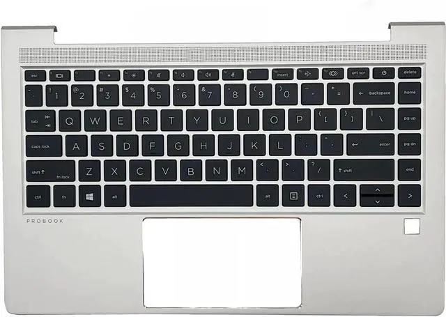 Main image of New Replacement for HP Probook 440 445 G9 G8 Laptop Upper Case Palmrest Keyboard Assembly Part N01286-001 N01287-001 M23770-001 M23769-001 Silver (440 445 G9 G8 Non-Backlit Keyboard)
