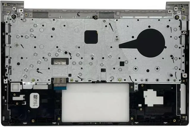 Alt view image 2 of 7 - New Replacement for HP Probook 440 445 G9 G8 Laptop Upper Case Palmrest Keyboard Assembly Part N01286-001 N01287-001 M23770-001 M23769-001 Silver (440 445 G9 G8 Non-Backlit Keyboard)