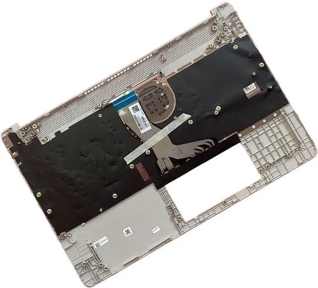 Alt view image 5 of 7 - M17184-001 L63578-001 Replacement Upper Case Palmrest for HP 15T-DY 15-DY 15-EF 15Z-EF 15s-eq 15s-fq 15s-er 15s-fr Series Laptop Top Cover Non-Backlit Keyboard Assembly(Natural Silver)