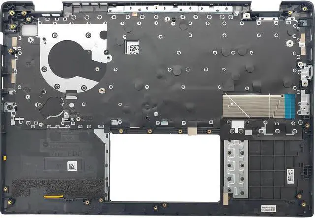 Alt view image 2 of 5 - Replacement Upper Case Palmrest for DELL Latitude 3420 E3420 Series Laptop Non-Backlit Keyboard Assembly Top Cover 4PX9K 04PX9K Black (Without Backlit)