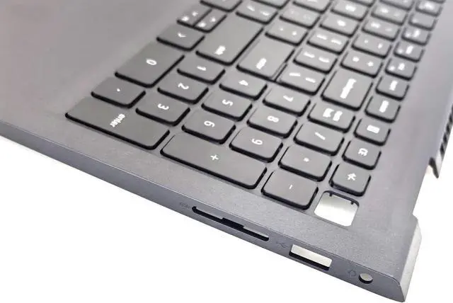 Alt view image 5 of 5 - Replacement Upper Case Palmrest for Dell Inspiron 15 3510 3511 3515 3520 3525 Series Laptop with US Layout Backlit Keyboard Assembly Top Cover 5MD22 05MD22