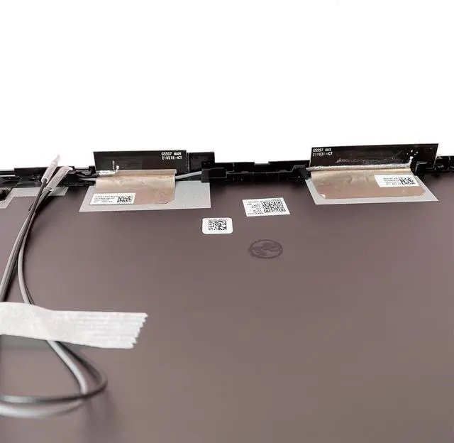 Alt view image 2 of 7 - 5CB0X56073 5CB0Z31048 Replacement for Lenovo ideapad 5-15IIL05 5-15ARE05 5-15ITL05 5-15ALC05 Laptop LCD Back Cover Top Case Rear Lid with Hinges and Hinges Cover Front Bezel Frame Antenna Gray