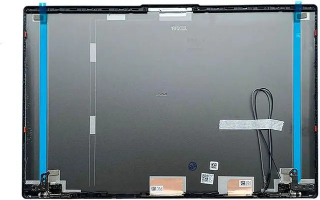 Alt view image 3 of 7 - 5CB0X56073 5CB0Z31048 Replacement for Lenovo ideapad 5-15IIL05 5-15ARE05 5-15ITL05 5-15ALC05 Laptop LCD Back Cover Top Case Rear Lid with Hinges and Hinges Cover Front Bezel Frame Antenna Gray