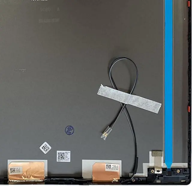 Alt view image 4 of 7 - 5CB0X56073 5CB0Z31048 Replacement for Lenovo ideapad 5-15IIL05 5-15ARE05 5-15ITL05 5-15ALC05 Laptop LCD Back Cover Top Case Rear Lid with Hinges and Hinges Cover Front Bezel Frame Antenna Gray