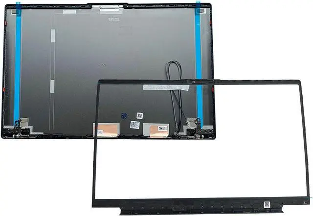 Alt view image 7 of 7 - 5CB0X56073 5CB0Z31048 Replacement for Lenovo ideapad 5-15IIL05 5-15ARE05 5-15ITL05 5-15ALC05 Laptop LCD Back Cover Top Case Rear Lid with Hinges and Hinges Cover Front Bezel Frame Antenna Gray