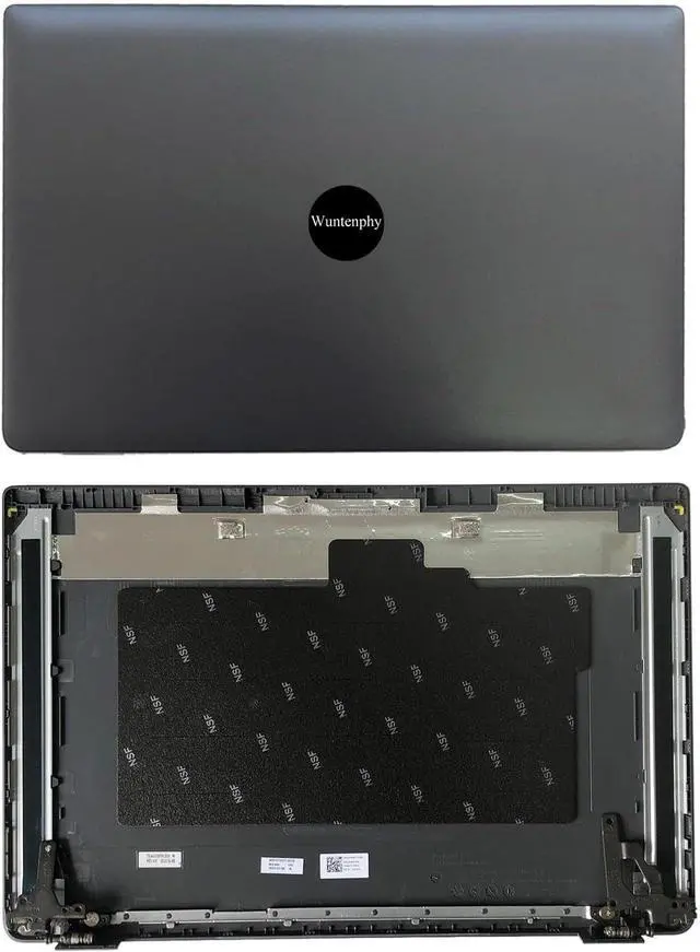 Alt view image 2 of 7 - New Replacement Laptop LCD Back Cover Rear Top Case Lid with Hinges and Front Bezel Frame Screws Kit for Dell Latitude 3540 E3540 03JW02 0J4FMC 3JW02 J4FMC Black