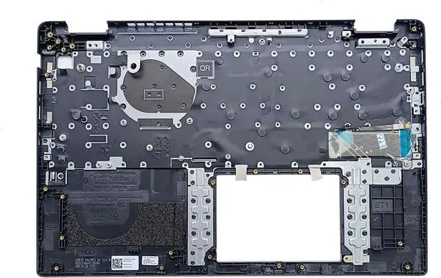 Alt view image 3 of 7 - DJP76 0DJP76 Replacement for DELL Latitude 3520 E3520 Laptop Upper case Palmrest Assembly Part with Backlit US Keyboard Black