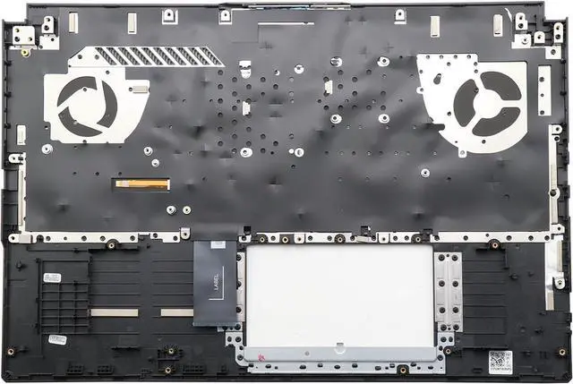Alt view image 2 of 7 - BestParts Palmrest Upper Case with RGB Backlit Keyboard Replacement for ASUS TUF Gaming F17 FX707 / A17 FA707 Series Laptop, US Layout, Black