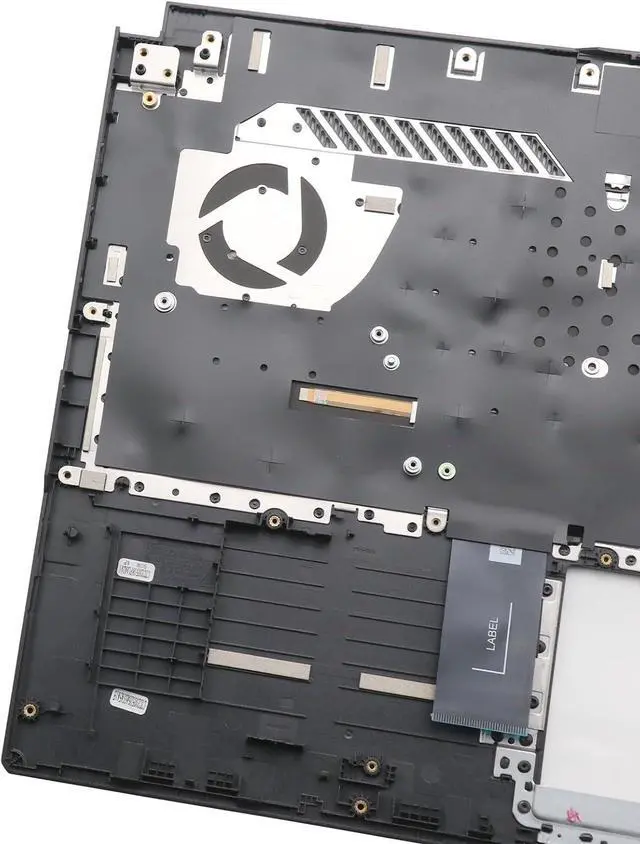 Alt view image 5 of 7 - BestParts Palmrest Upper Case with RGB Backlit Keyboard Replacement for ASUS TUF Gaming F17 FX707 / A17 FA707 Series Laptop, US Layout, Black