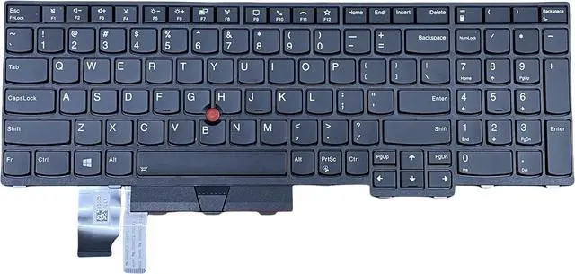 Main image of New Replacement Keyboard with Screwdriver US Layout for Lenovo Thinkpad L15 Gen 1 Gen 2 P15 P15V T15P P17 Laptop Keyboard with Frame and Backlight with Pointer