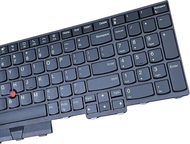 Alt view image 4 of 5 - New Replacement Keyboard with Screwdriver US Layout for Lenovo Thinkpad L15 Gen 1 Gen 2 P15 P15V T15P P17 Laptop Keyboard with Frame and Backlight with Pointer
