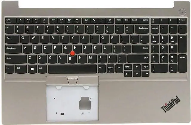 Main image of Parts for Lenovo ThinkPad E15 Gen 4 Palmrest Keyboard Bezel US English Non-Backlit for Non-Fingerprint Silver 5M11G26127