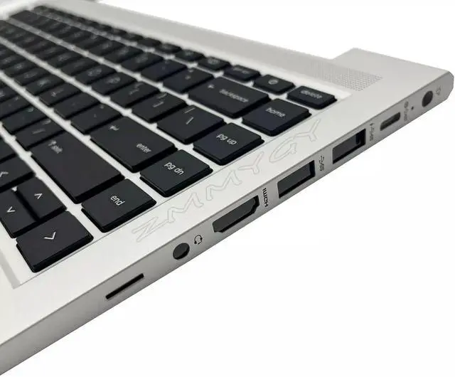 Alt view image 4 of 7 - New Replacement for HP Probook 440 445 G9 G8 Laptop Upper Case Palmrest Keyboard Assembly Part N01286-001 N01287-001 M23770-001 M23769-001 Silver (440 445 G9 G8 Non-Backlit Keyboard)